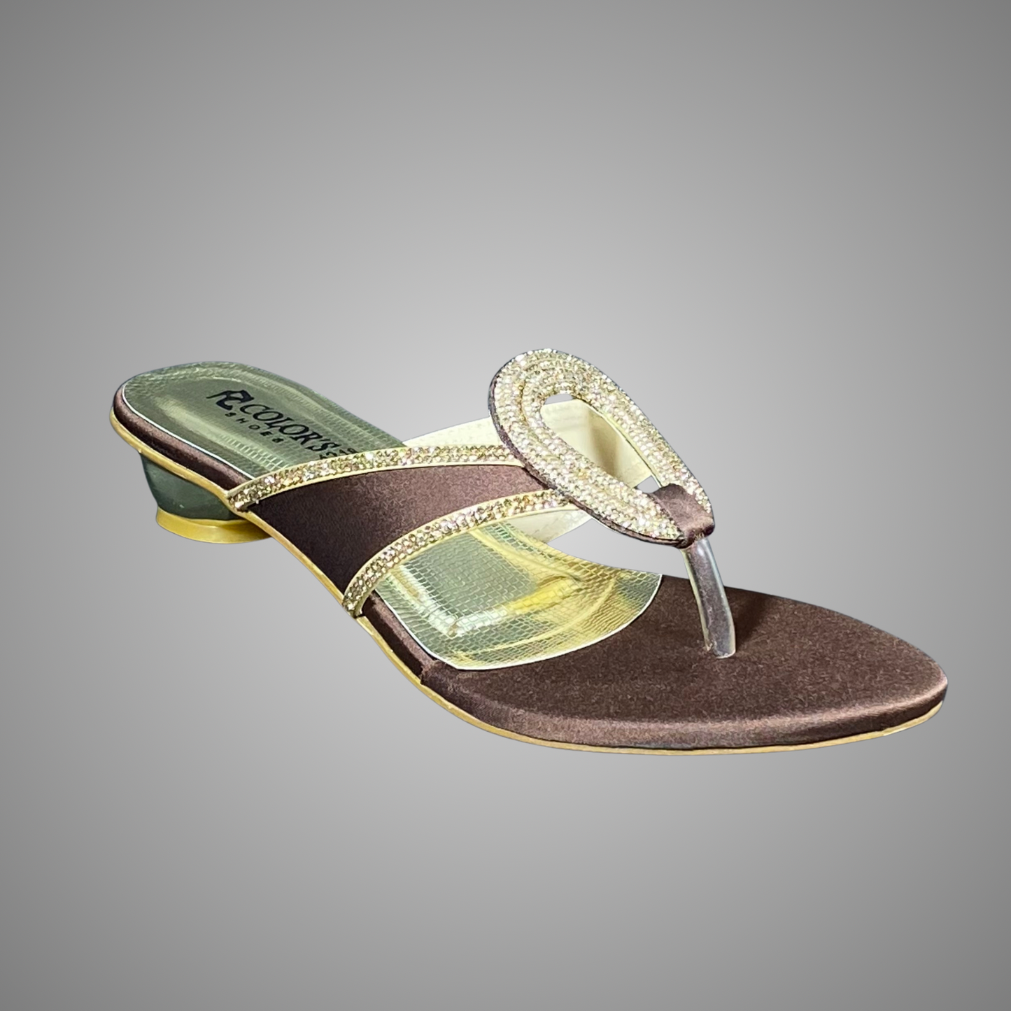 Kitten Heel Fancy Chappal