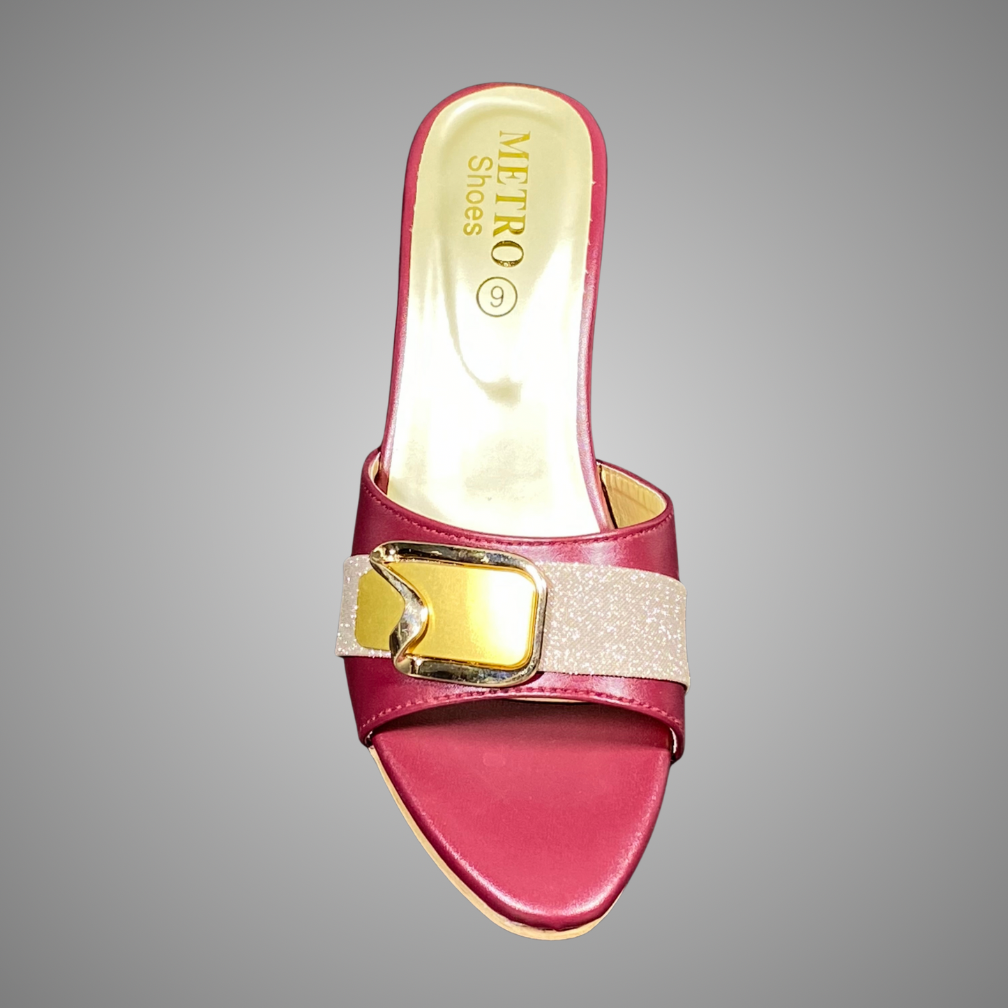 Low Block Heel Chappal