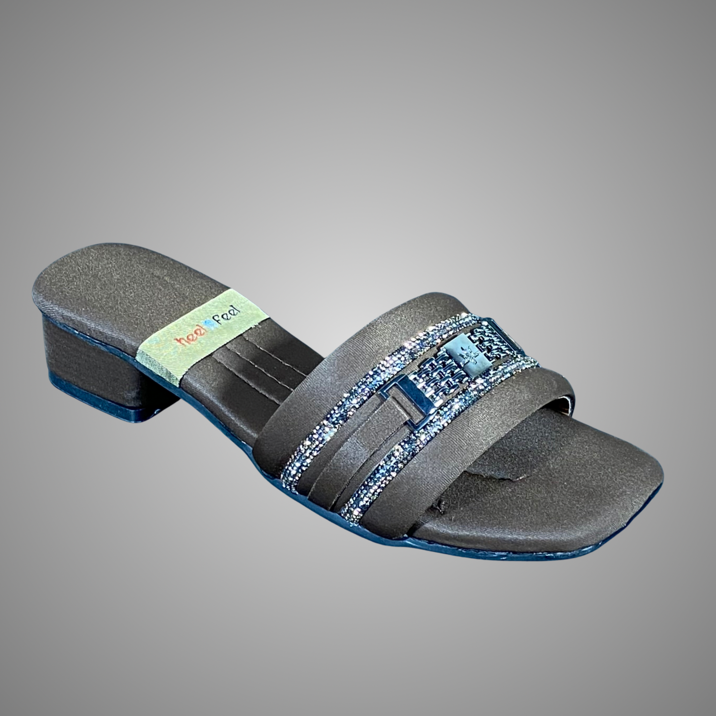 Low Block Heel Chappal