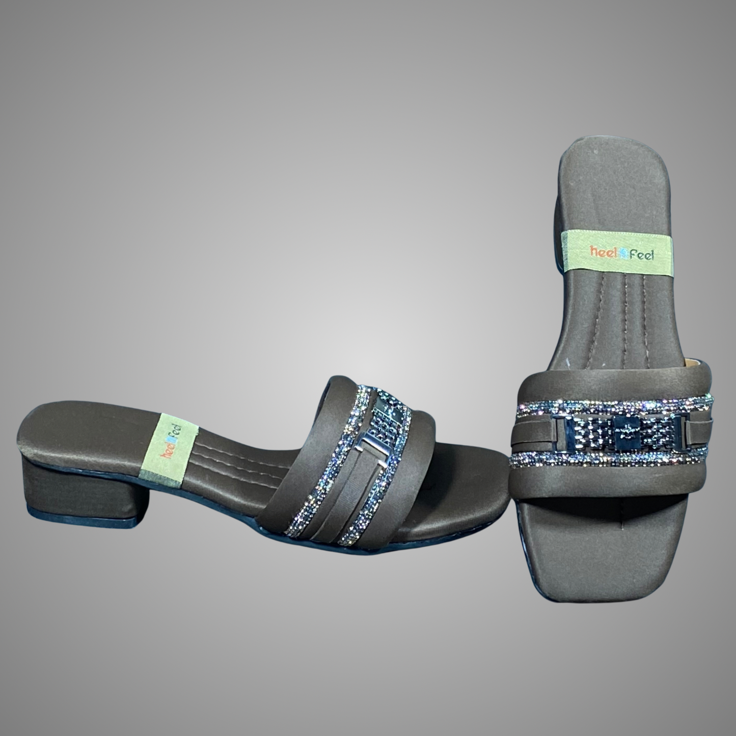 Low Block Heel Chappal