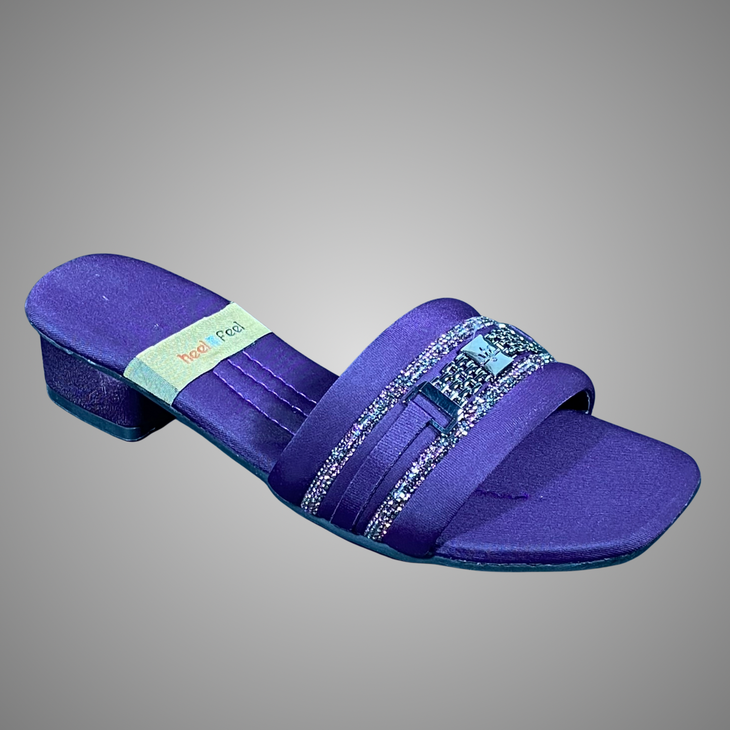 Low Block Heel Chappal