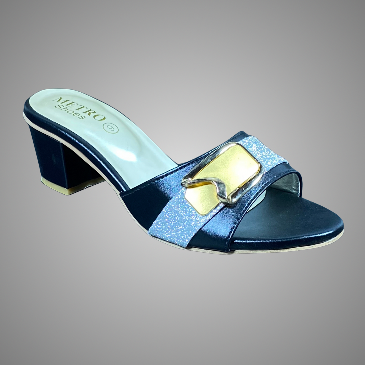 Low Block Heel Chappal