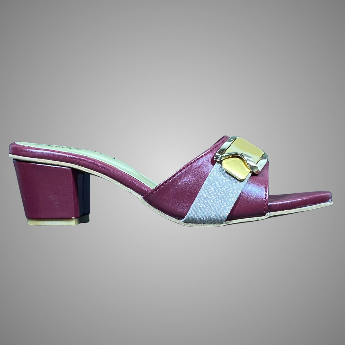 Low Block Heel Chappal