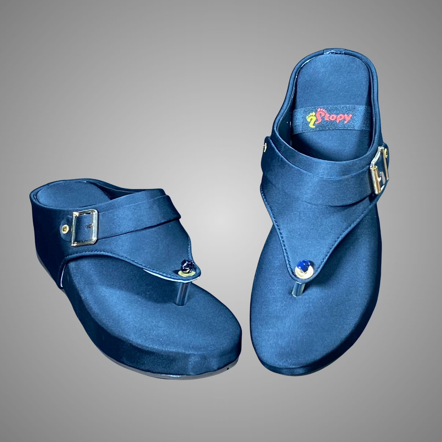 Wedge Sole Fancy Chappal