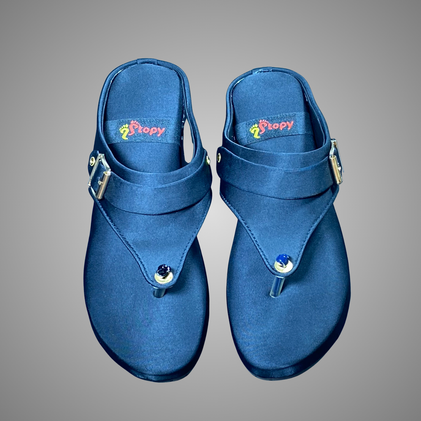 Wedge Sole Fancy Chappal