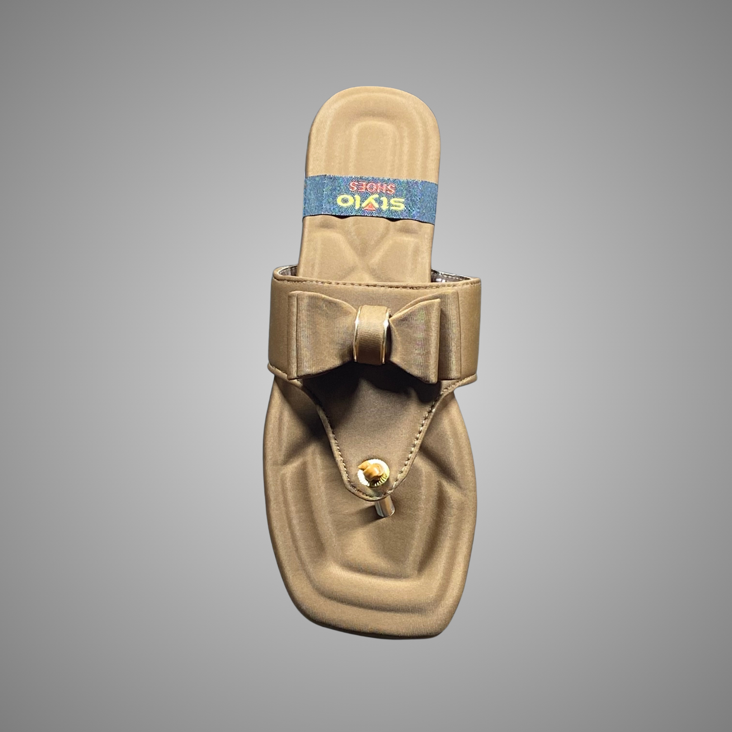 Bow Style Flat Chappal
