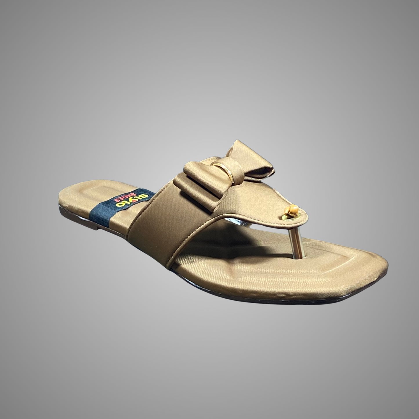 Bow Style Flat Chappal