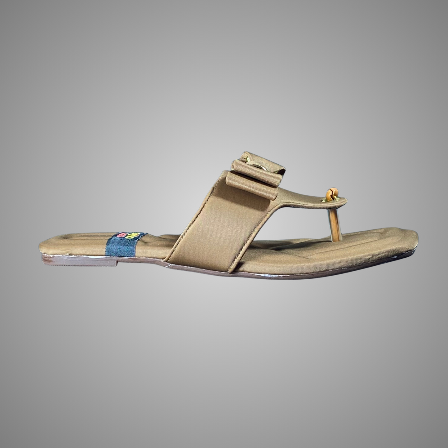 Bow Style Flat Chappal