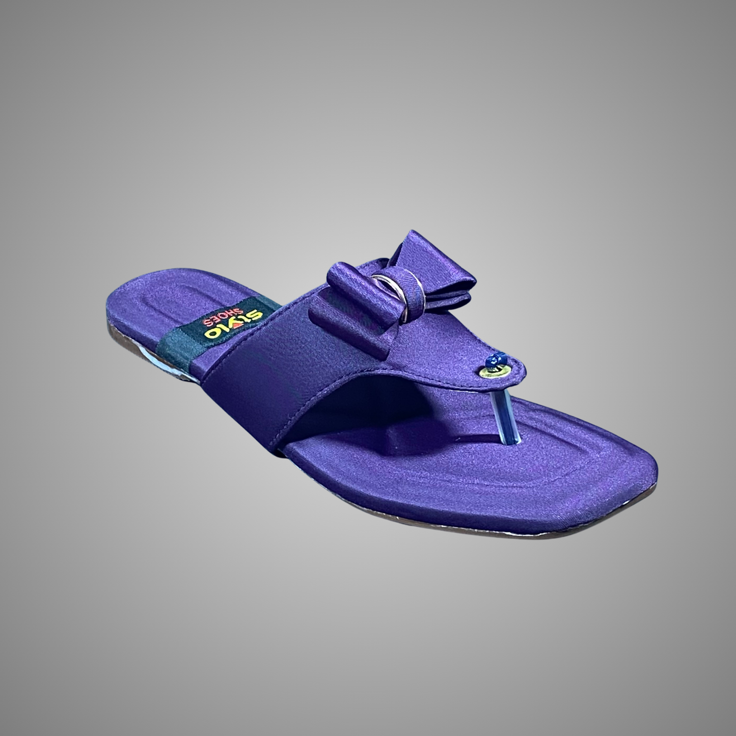 Bow Style Flat Chappal