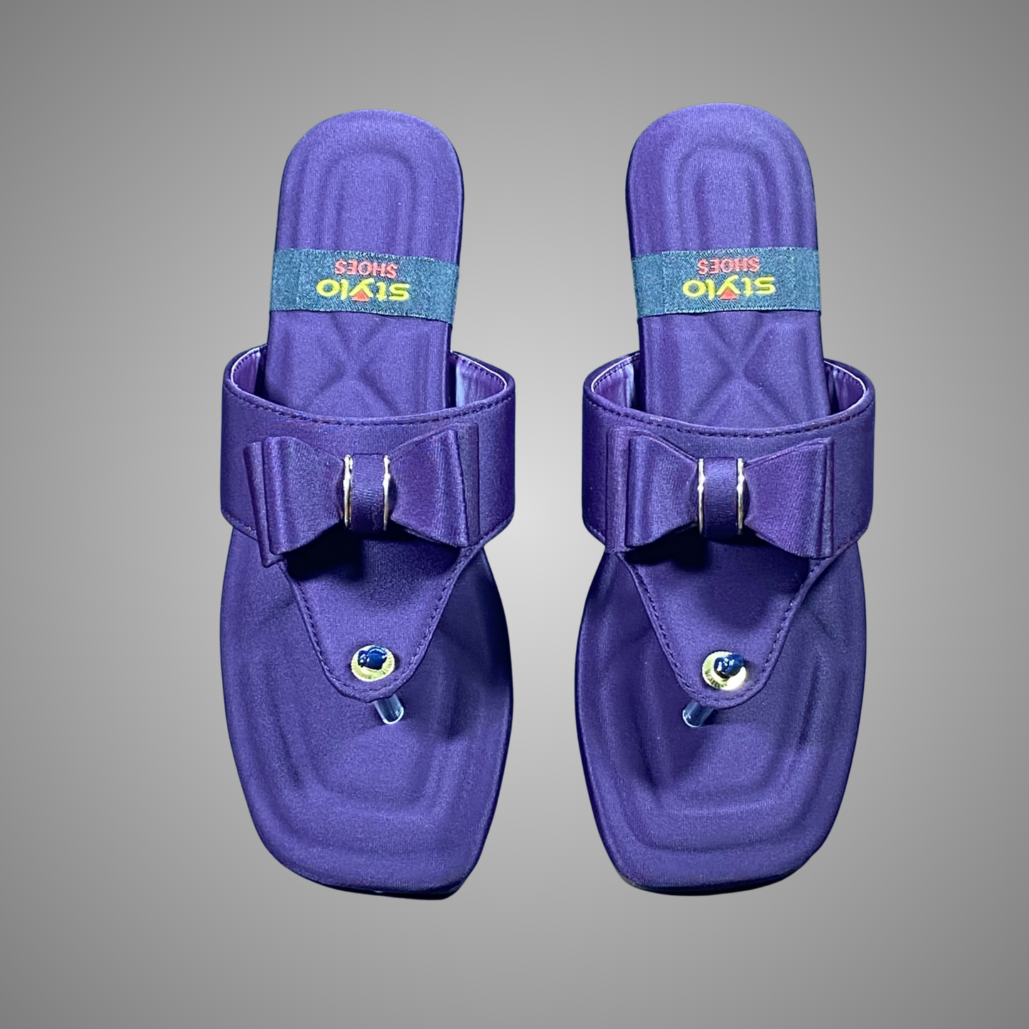 Bow Style Flat Chappal