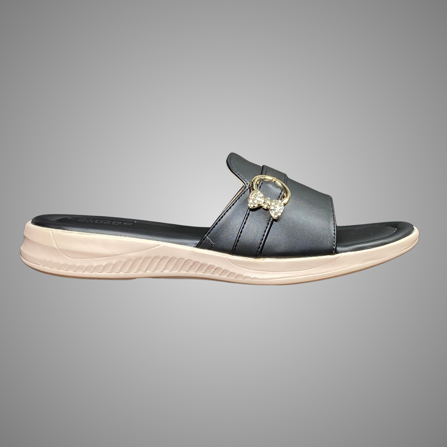 Casual Flat Chappal with Buckle Detail